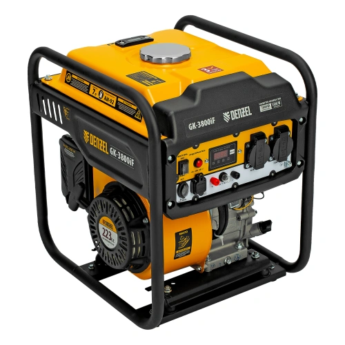 Генератор инверторный GK-3800iF, 3,8 кВт, 230 В, ручной старт DENZEL по ценам производителя в Москве с доставкой по всей России