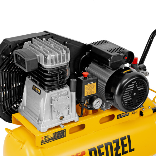 Компрессор воздушный рем. привод BCI 2100/50, 2,1 кВт, 50 литров, 400 л/мин Denzel по ценам производителя в Москве с доставкой по всей России