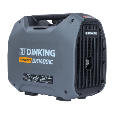 Генератор бензиновый инверторный Dinking DK1400iC (1,4 кВт, 230В/50 Гц, DK 145F/P-1, бак 2.5л) по ценам производителя в Москве с доставкой по всей России