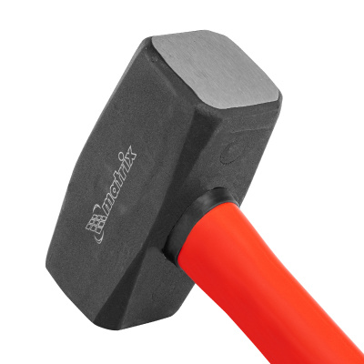 Кувалда 4 кг, фибергласовая обрезиненная рукоятка 600 мм Matrix по ценам производителя в Москве с доставкой по всей России