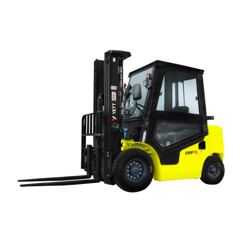 Дизельный погрузчик с кабиной YETT DRP15-XCK2-M300-3W-K по ценам производителя в Москве с доставкой по всей России