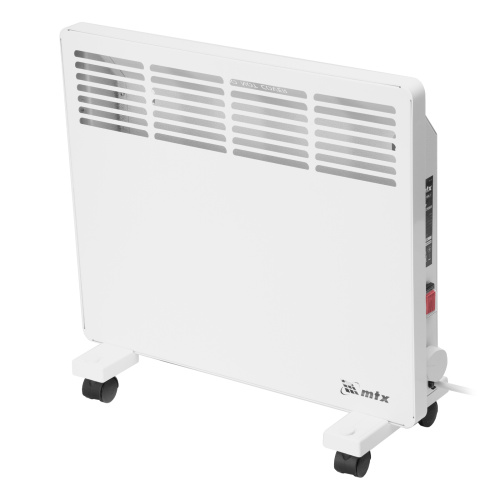 Конвектор электрический КМ-1000.1, 230 В, 1000 Вт, X-образный нагреватель, колеса, термостат MTX по ценам производителя в Москве с доставкой по всей России