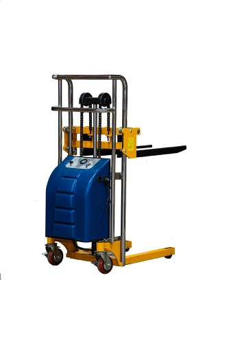 Штабелер гидравлический с электроподъемом 0,4 т 1,1 м TOR BDDJ-1100 по ценам производителя в Москве с доставкой по всей России