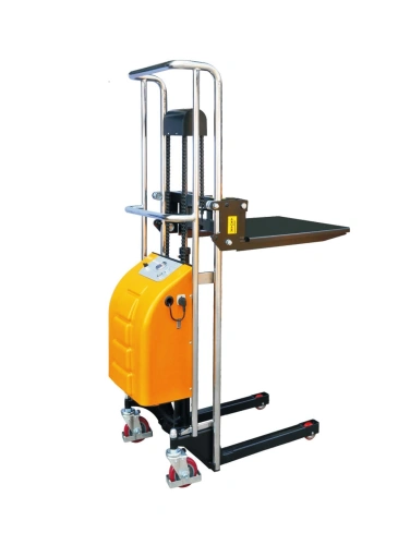 Штабелер гидравлический с электроподъемом 0,4 т 1,5 м TOR BDDJ-1500 по ценам производителя в Москве с доставкой по всей России