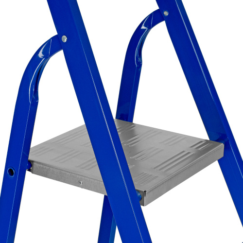 Стремянка, 10 ступеней, стальной профиль, алюминиевые ступени Сибртех по ценам производителя в Москве с доставкой по всей России