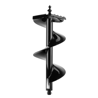 Шнек для грунта ER-300, диаметр 300 мм, длина 800 мм,соединение 20 мм, съемный нож Denzel по ценам производителя в Москве с доставкой по всей России