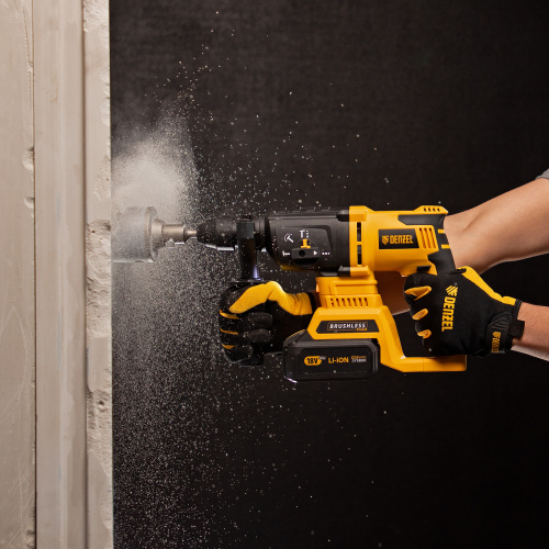 Перфоратор аккумуляторный BLRH-IB-26-0 Li-Ion, 18 В Denzel по ценам производителя в Москве с доставкой по всей России