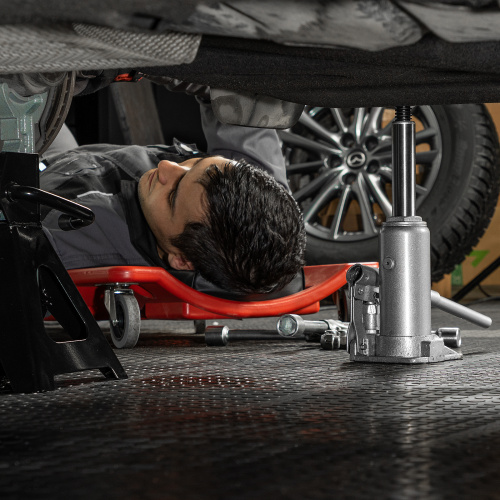 Домкрат гидравлический бутылочный, 3 т, h подъема 178-343 мм Matrix по ценам производителя в Москве с доставкой по всей России