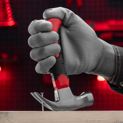 Молоток-гвоздодер мини, боек с магнитом, фибергласовая двухкомпонентная рукоятка, 250 г Matrix по ценам производителя в Москве с доставкой по всей России