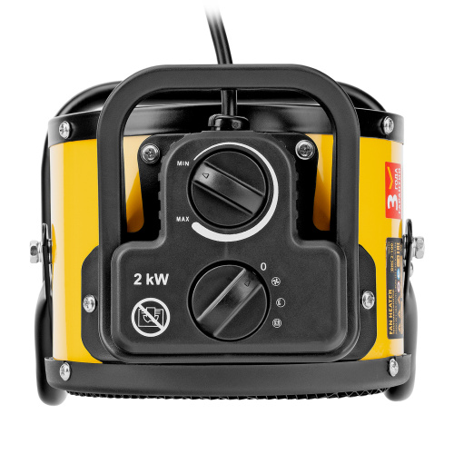 Тепловая пушка, керамический нагреватель (тепловентилятор) DHC 2-100, 230 В, 0.025/1/2 кВт Denzel по ценам производителя в Москве с доставкой по всей России