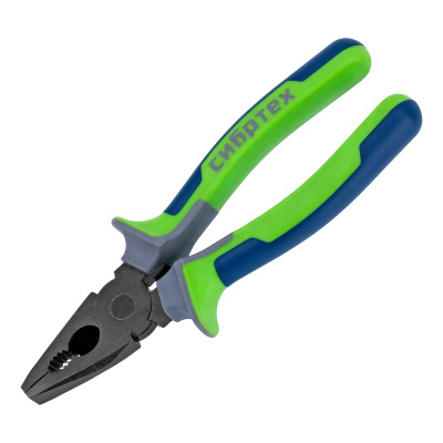 Плоскогубцы комбинированные, 200 мм, фосфатирование, трехкомпонентные рукоятки Сибртех по ценам производителя в Москве с доставкой по всей России