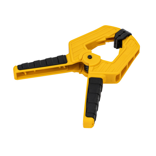 Струбцина клещеобразная, усиленная 80 х 60 мм, двухкомпонентные рукоятки Denzel по ценам производителя в Москве с доставкой по всей России