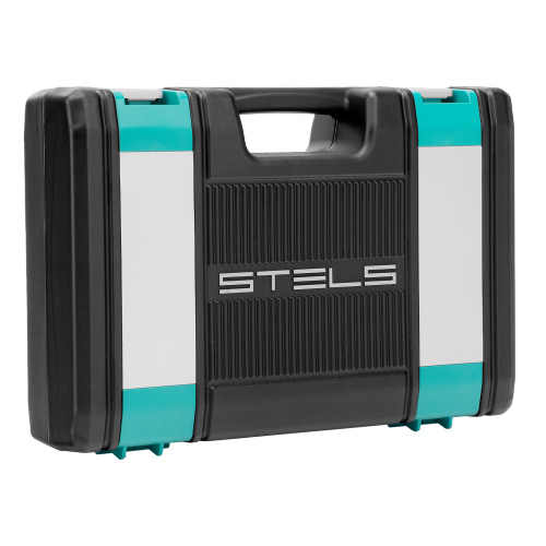 Набор инструментов, 1/2", 1/4", CrV, пластиковый кейс 82 предмета Stels по ценам производителя в Москве с доставкой по всей России