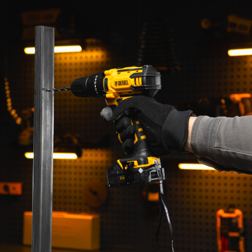 Дрель-шуруповерт аккумуляторная CDL-12-02BM, Li-Ion, 12 В, 2 акк. Denzel по ценам производителя в Москве с доставкой по всей России