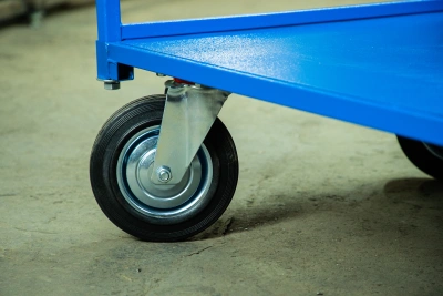 Тележка платформенная TOR ТП-Д (700х1200) с двумя ручками (колеса 200) по ценам производителя в Москве с доставкой по всей России