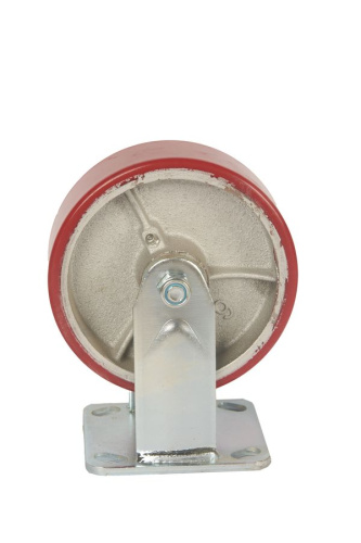 Колесо большегрузное неповоротное FCp 63 150 мм полиуретановое (F) по ценам производителя в Москве с доставкой по всей России