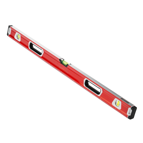 Уровень алюминиевый, магнит, фрезерованный, 3 глазка (1 зеркальный) двухкомпонентные рукоятки, 1000 мм Matrix по ценам производителя в Москве с доставкой по всей России