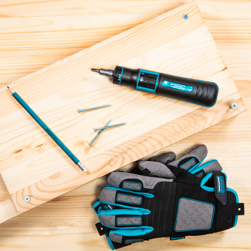 Отвертка реверсивная с револьверным механизмом, 11 шт, сталь S2 Gross по ценам производителя в Москве с доставкой по всей России