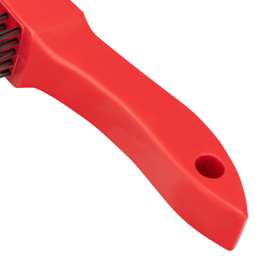 Щетка зачистная пятирядная, закаленная прямая проволока с пластиковой ручкой Matrix по ценам производителя в Москве с доставкой по всей России