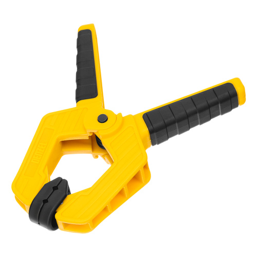 Струбцина клещеобразная, усиленная 65 х 50 мм, двухкомпонентные рукоятки Denzel по ценам производителя в Москве с доставкой по всей России