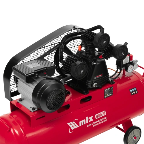 Компрессор воздушный ременный привод КР3000/100  3,0 кВт, 100 литров, 510 л/мин МТХ по ценам производителя в Москве с доставкой по всей России