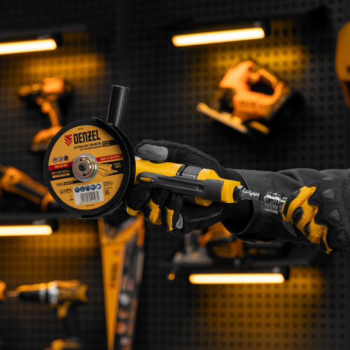 Пневматическая углошлифовальная машина AG125, 11000 об/мин, 125 мм, 186 л/мин Denzel по ценам производителя в Москве с доставкой по всей России