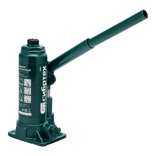 Домкрат гидравлический бутылочный, 4 т, 180-320 мм Сибртех по ценам производителя в Москве с доставкой по всей России