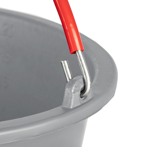 Ведро строительное пластмассовое 12 л, ударопрочное, обрезиненная ручка Matrix по ценам производителя в Москве с доставкой по всей России