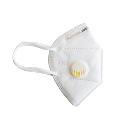Полумаска фильтрующая пятислойная KN-95 с клапаном по ценам производителя в Москве с доставкой по всей России