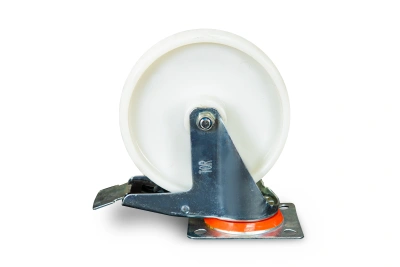 Колесо поворотное полипропилен SRCnb 80 200 мм с тормозом (N) по ценам производителя в Москве с доставкой по всей России