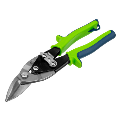 Ножницы по металлу, 250 мм, правый рез, сталь С55, двухкомпонентные рукоятки СИБРТЕХ по ценам производителя в Москве с доставкой по всей России