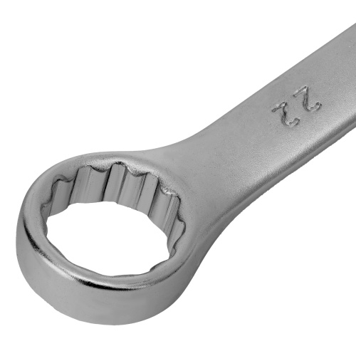 Ключ комбинированный, 22 мм, CrV, матовый хром Stels по ценам производителя в Москве с доставкой по всей России