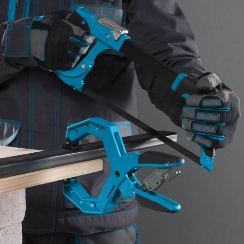 Струбцина клещеобразная 4, пластиковый корпус, храповой механизм жесткой фиксации, 100 мм Gross по ценам производителя в Москве с доставкой по всей России