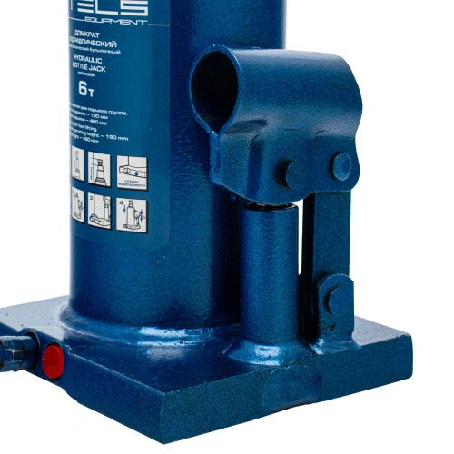 Домкрат гидравлический бутылочный телескопический, 6 т, h подъема 190-480 мм Stels по ценам производителя в Москве с доставкой по всей России
