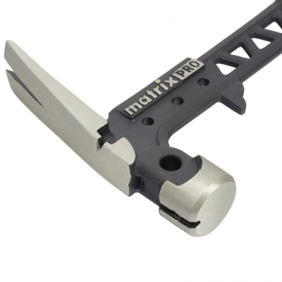 Молоток строительный, 450 г, цельнокованый, боек с магнитом, двухкомпонентная обрезиненная рукоятка Matrix Pro по ценам производителя в Москве с доставкой по всей России