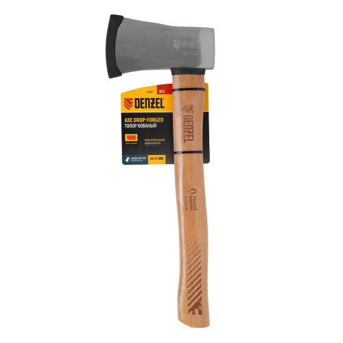 Топор кованый, 900 г, американский тип, буковая рукоятка, 430мм, EFP Denzel по ценам производителя в Москве с доставкой по всей России