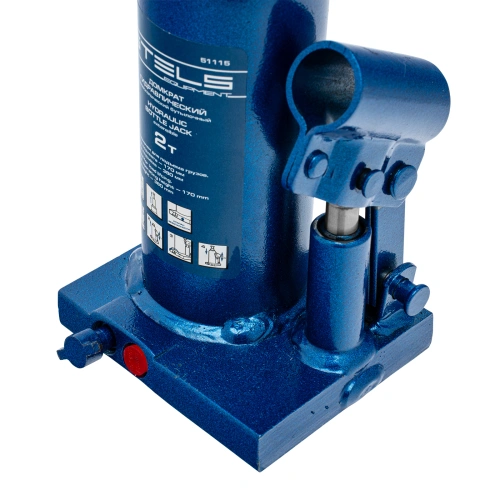 Домкрат гидравлический бутылочный телескопический, 2 т, H подъема 170-380 мм Stels по ценам производителя в Москве с доставкой по всей России
