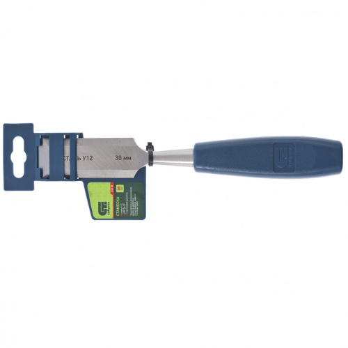 Стамеска, 30 мм, пластиковая рукоятка Сибртех по ценам производителя в Москве с доставкой по всей России