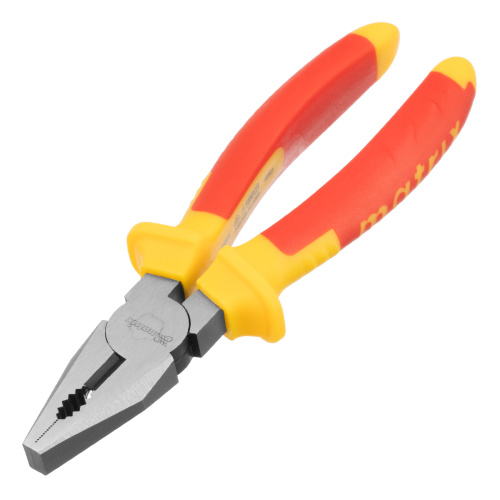 Плоскогубцы комбинированные, Insulated, 180 мм, двухкомпонентные рукоятки Matrix Professional по ценам производителя в Москве с доставкой по всей России
