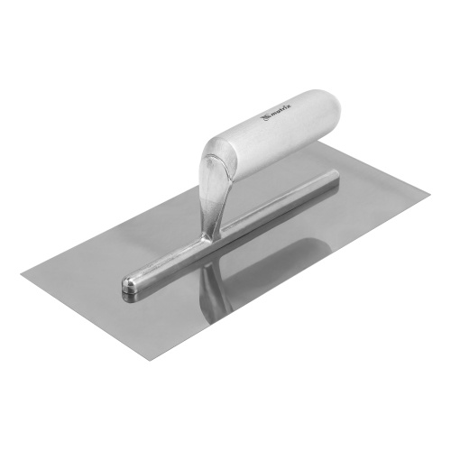 Гладилка стальная, 280 х 130 мм, зеркальная полировка, деревянная ручка Matrix по ценам производителя в Москве с доставкой по всей России