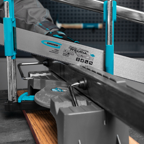 Стусло прецизионное, пила 550 мм, две прижимные струбцины Gross по ценам производителя в Москве с доставкой по всей России