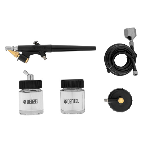 Аэрограф с нижним бачком AB2, 0,8 мм, 22 мл, 11 л/мин Denzel по ценам производителя в Москве с доставкой по всей России