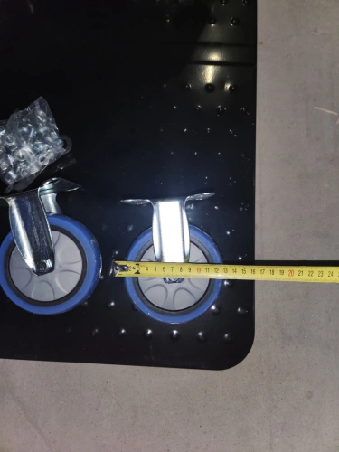 Тележка платформенная 650 кг TOR PH650 (890x590) со складной ручкой (пластиковые колеса 125 мм) по ценам производителя в Москве с доставкой по всей России