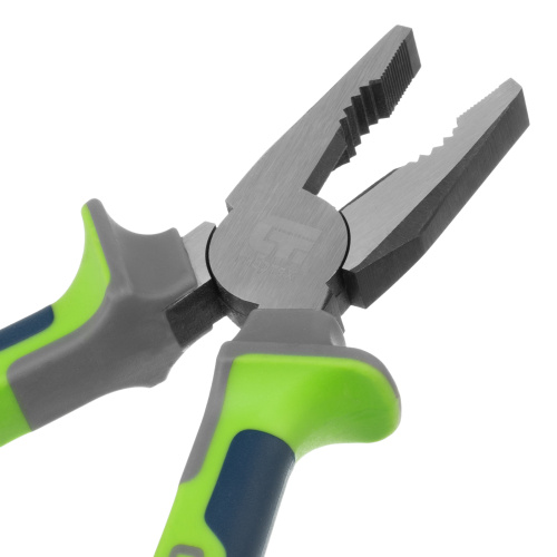 Плоскогубцы комбинированные, 180 мм, фосфатирование, трехкомпонентные рукоятки Сибртех по ценам производителя в Москве с доставкой по всей России