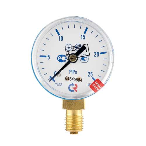 Манометр с поверкой 25,0 МПа, кислород по ценам производителя в Москве с доставкой по всей России