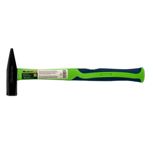 Молоток слесарный, 300 г, фибергласовая обрезиненная рукоятка Сибртех по ценам производителя в Москве с доставкой по всей России