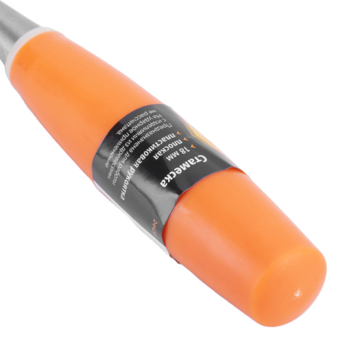 Стамеска, 18 мм, плоская, пластиковая рукоятка Sparta по ценам производителя в Москве с доставкой по всей России