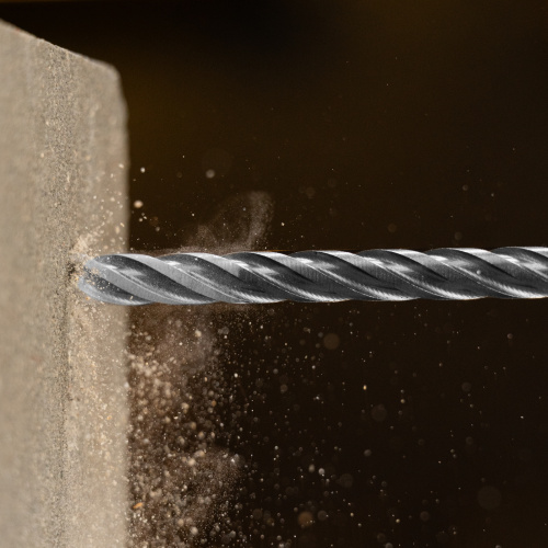 Бур по бетону, цельная крестовая пластина, 8x315 мм, SDS PLUS Denzel по ценам производителя в Москве с доставкой по всей России