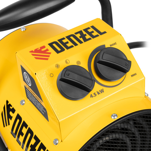 Тепловая пушка SFH-5000, 230 В, 260 м3/ч, вентилятор 3 режима, 3000/4500 Вт Denzel по ценам производителя в Москве с доставкой по всей России