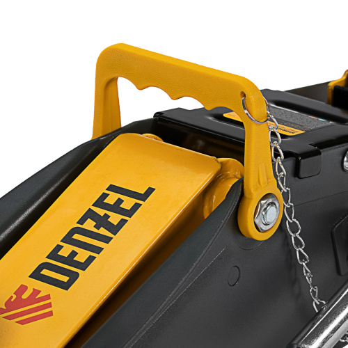 Домкрат гидравлический подкатной с фиксатором, 2,8 т, 135-385 мм, в кейсе Denzel по ценам производителя в Москве с доставкой по всей России